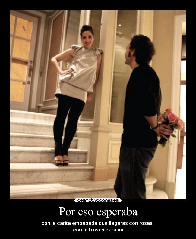Por eso esperaba -