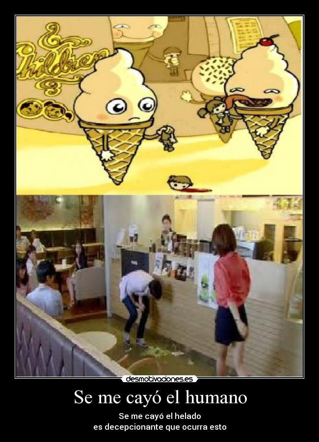 Se me cayó el humano -