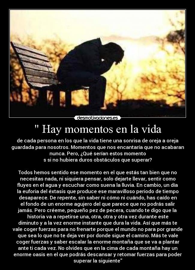  Hay momentos en la vida - 