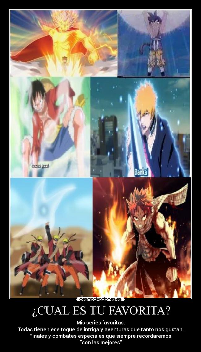 ¿CUAL ES TU FAVORITA? -