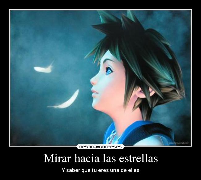 Mirar hacia las estrellas - Y saber que tu eres una de ellas