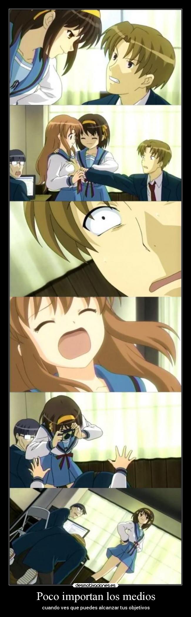 Poco importan los medios - 