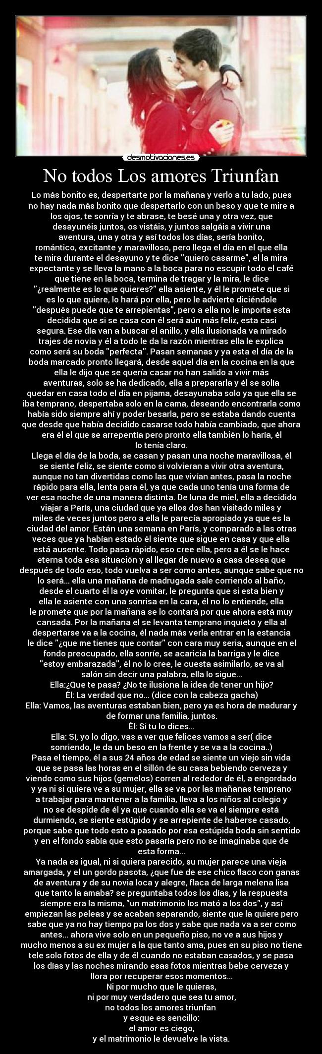 No todos Los amores Triunfan - 