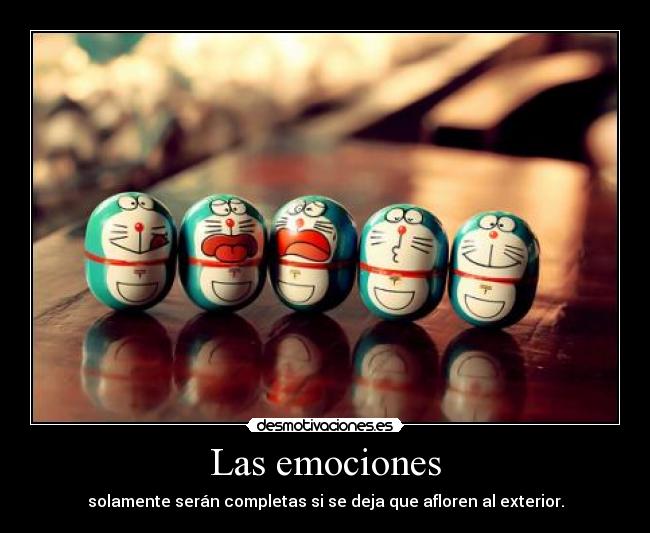 Las emociones -