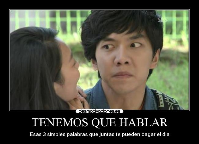 TENEMOS QUE HABLAR - 