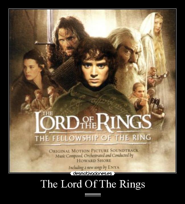 carteles the lord the rings desmotivaciones