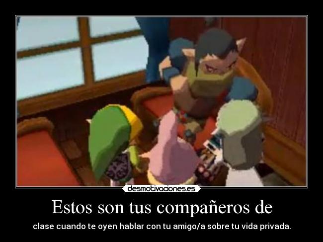 Estos son tus compañeros de -