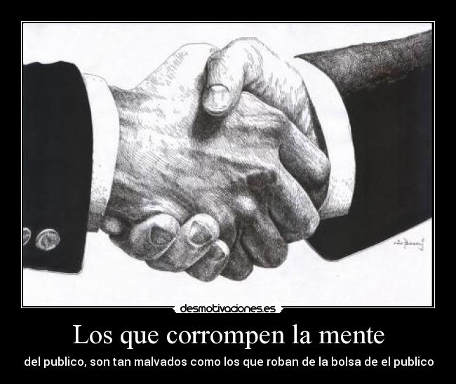 Los que corrompen la mente - 