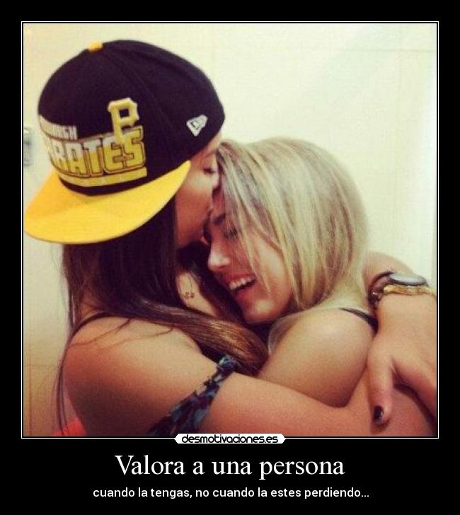 Valora a una persona - 