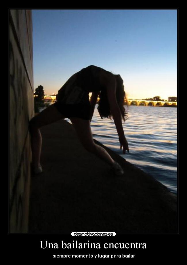 Una bailarina encuentra -