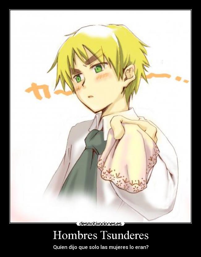 Hombres Tsunderes - 