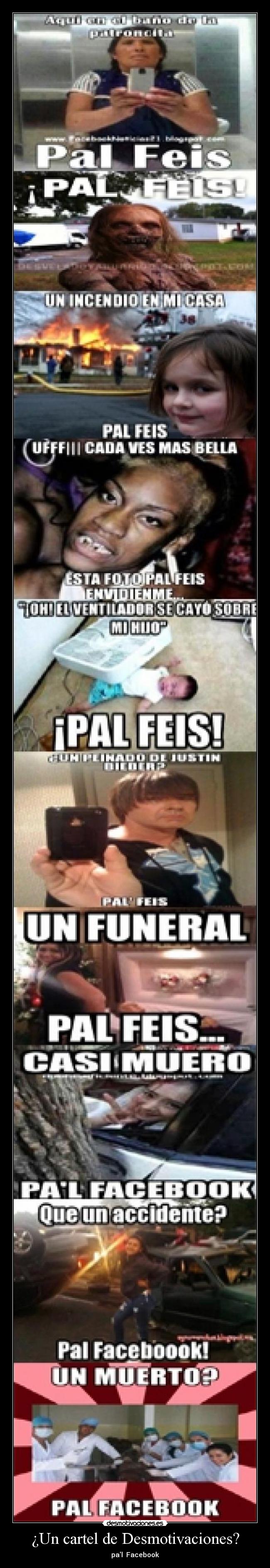 ¿Un cartel de Desmotivaciones? -