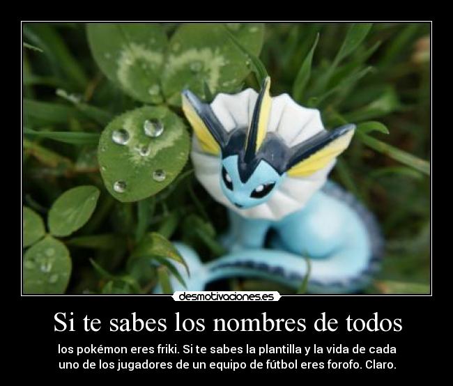 Si te sabes los nombres de todos - 