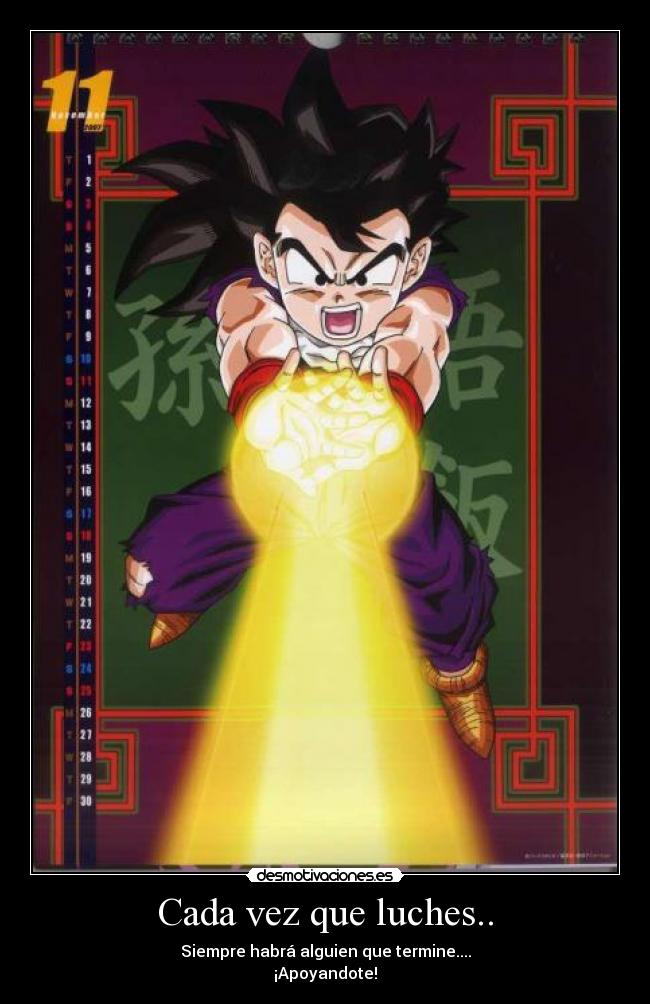 Cada vez que luches.. - 