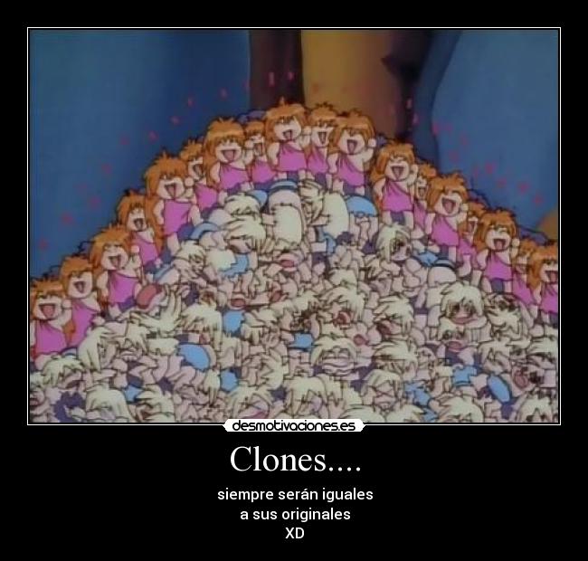 carteles clones slayers anime lina inverse poco risa para ustedes mis amigos desmotivaciones