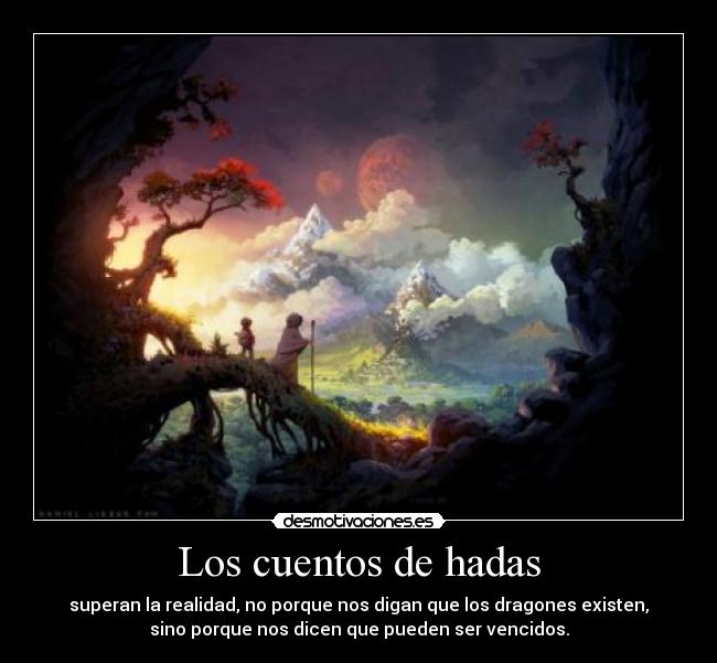 carteles los cuentos hadas desmotivaciones