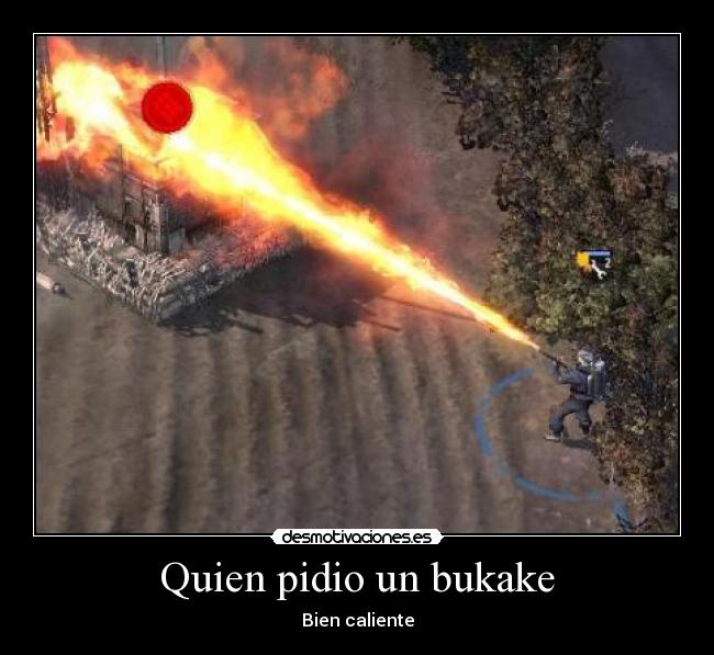 Quien pidio un bukake - Bien caliente