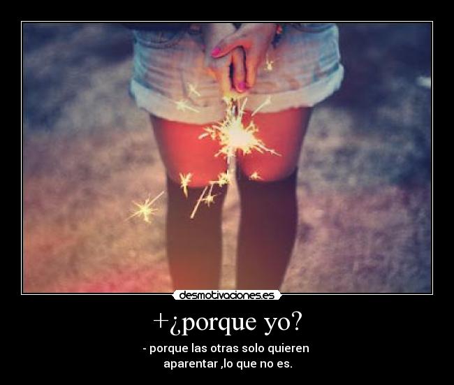 +¿porque yo? -