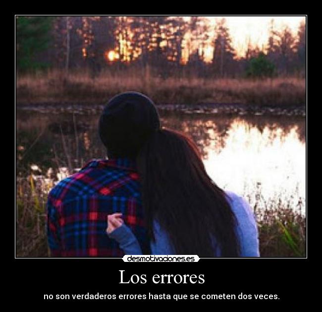 Los errores -