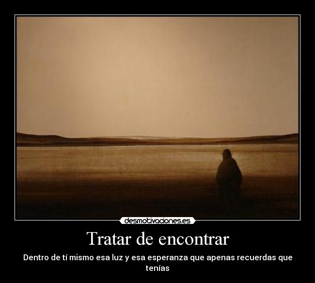 Tratar de encontrar - 