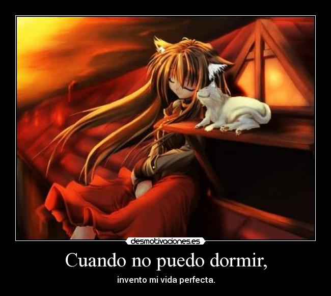 Cuando no puedo dormir, -