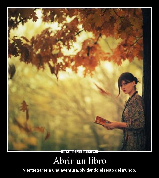 Abrir un libro - 