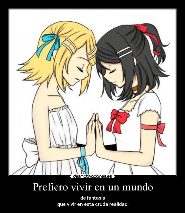 carteles mundo amo anime tambien amo vocaloid desmotivaciones