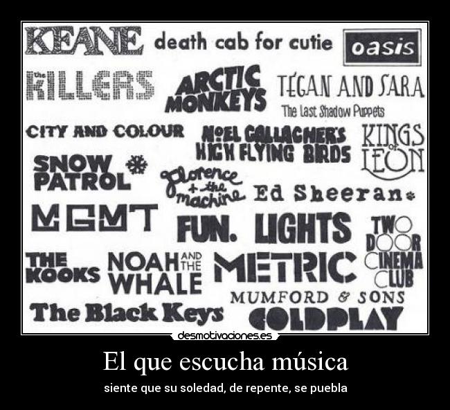 El que escucha música - 