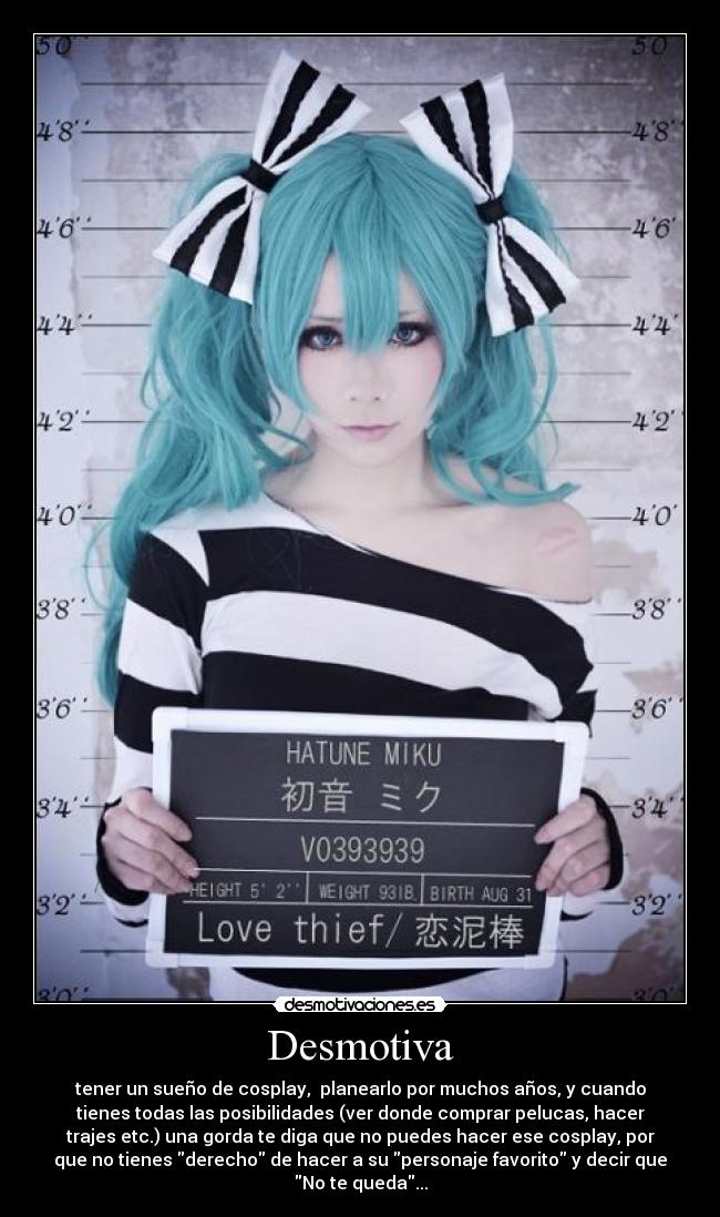 carteles puta dei jodete hare miku hatsune tienes derechos autor ella desmotivaciones