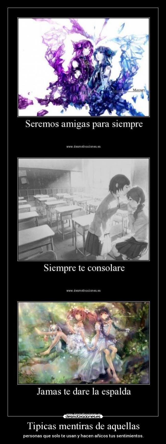 Tipicas mentiras de aquellas - 