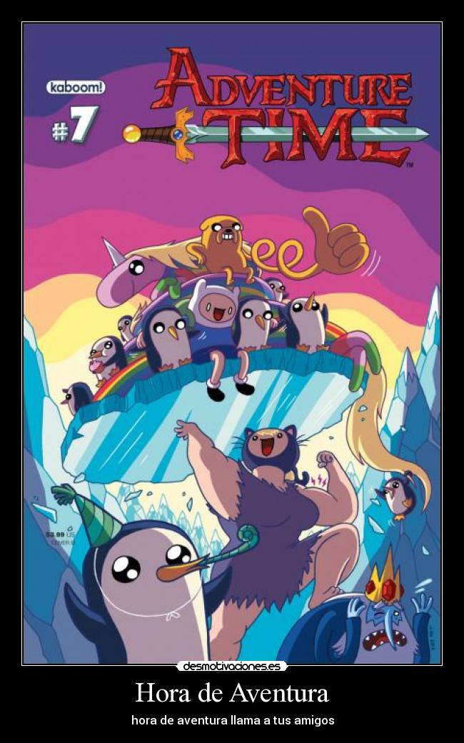 Hora de Aventura - hora de aventura llama a tus amigos