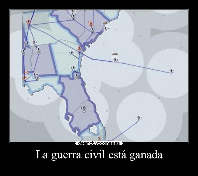 La guerra civil está ganada -