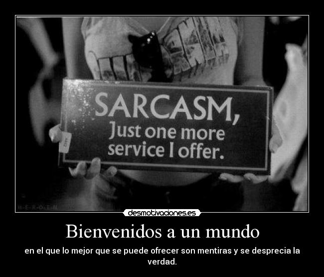 Bienvenidos a un mundo - 