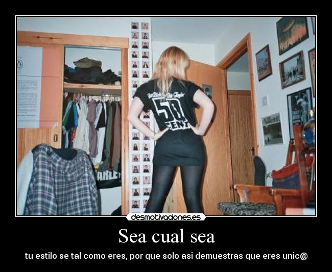 Sea cual sea - 