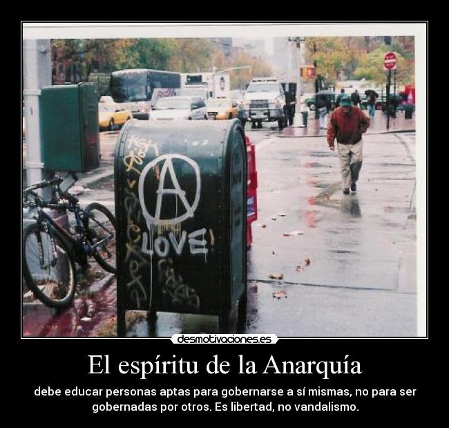 El espíritu de la Anarquía -