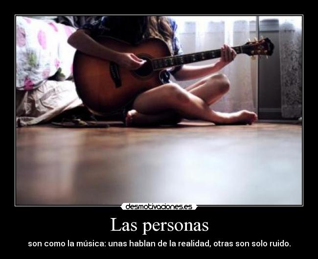 Las personas -