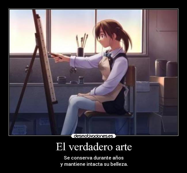 El verdadero arte -