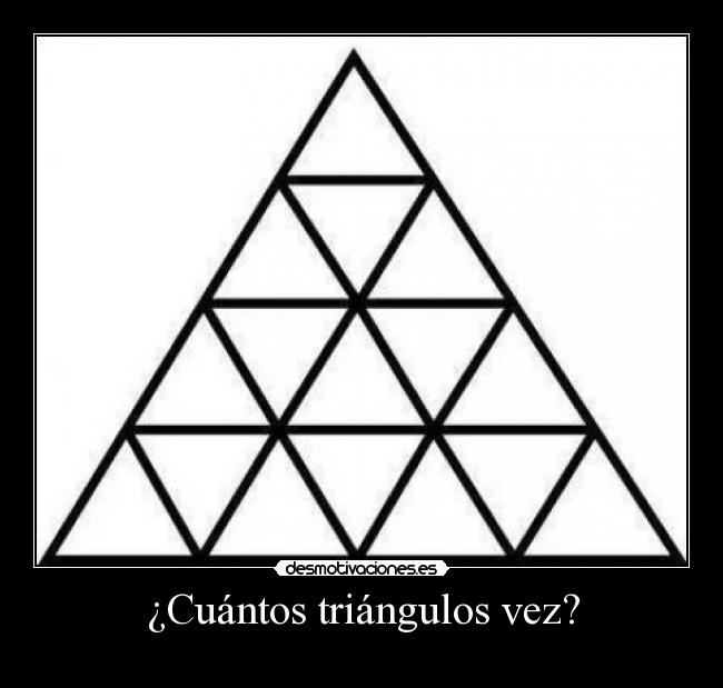 carteles triangulos desmotivaciones