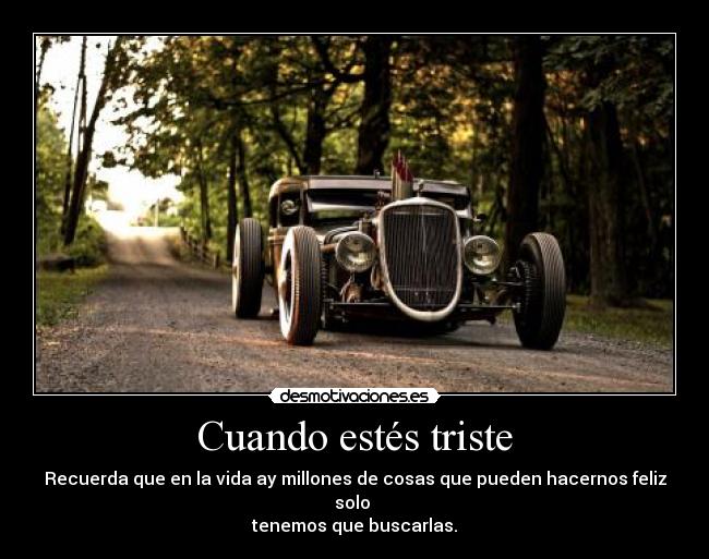 Cuando estés triste -