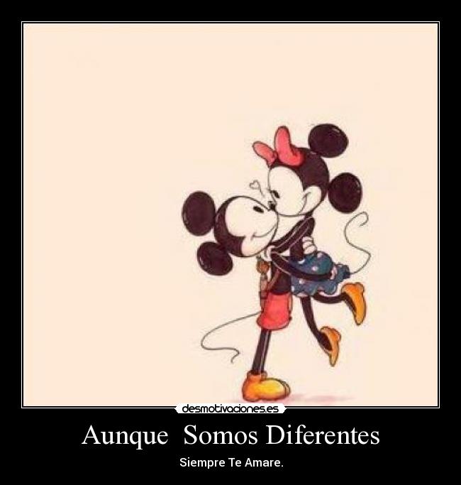 Aunque Somos Diferentes -
