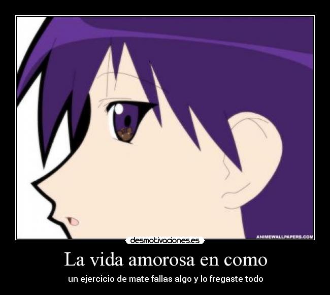 La vida amorosa en como -