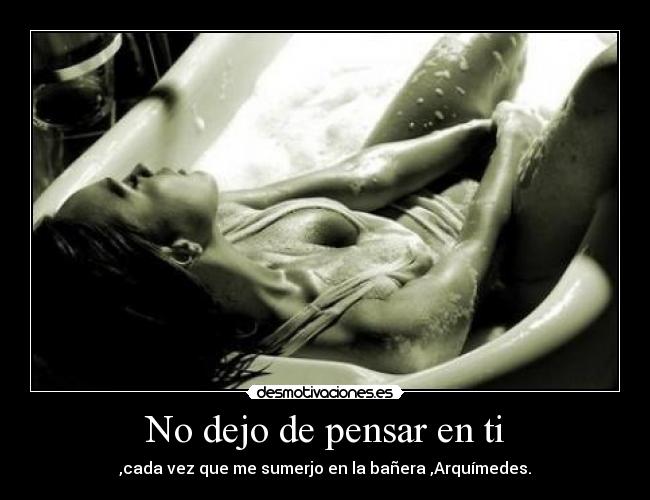 No dejo de pensar en ti - 