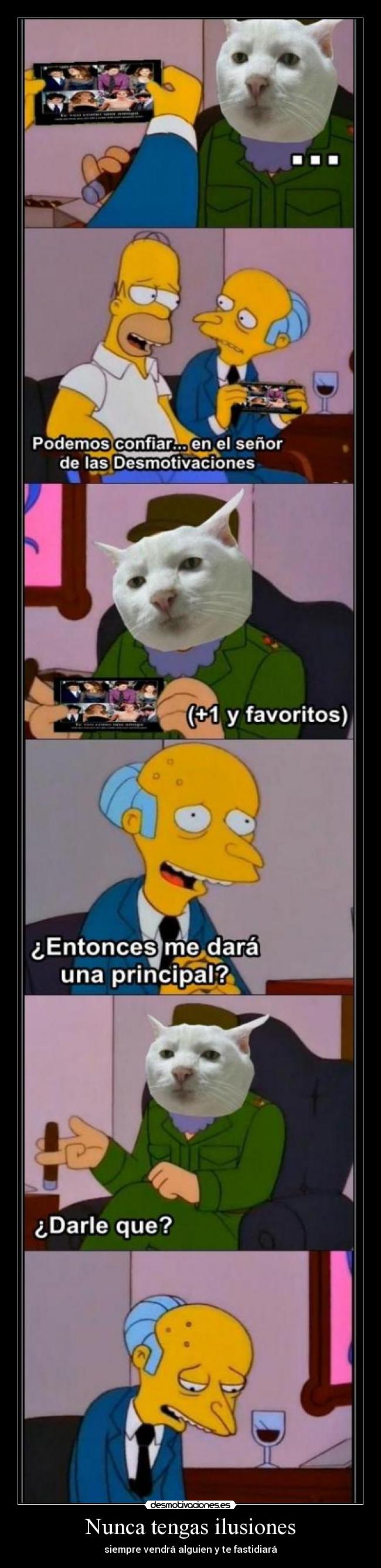 Nunca tengas ilusiones -