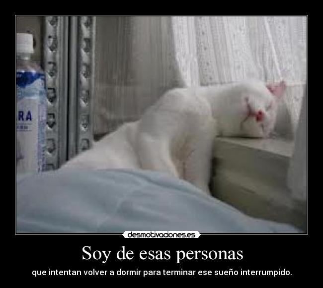 Soy de esas personas - 