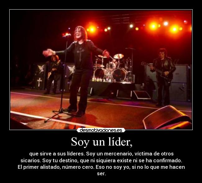 Soy un líder, - 