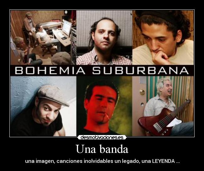 Una banda - una imagen, canciones inolvidables un legado, una LEYENDA ...