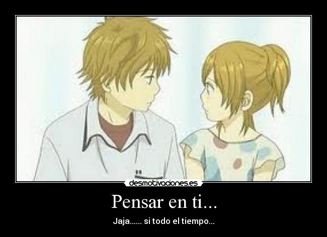 Pensar en ti... -