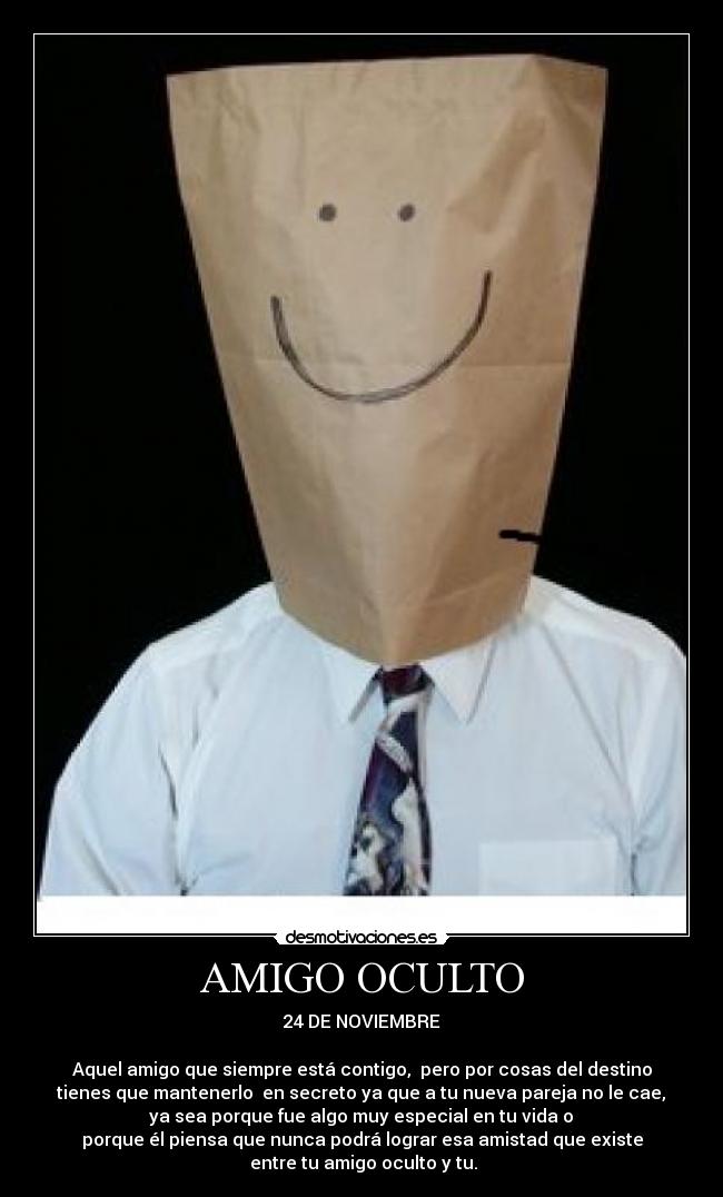 AMIGO OCULTO -