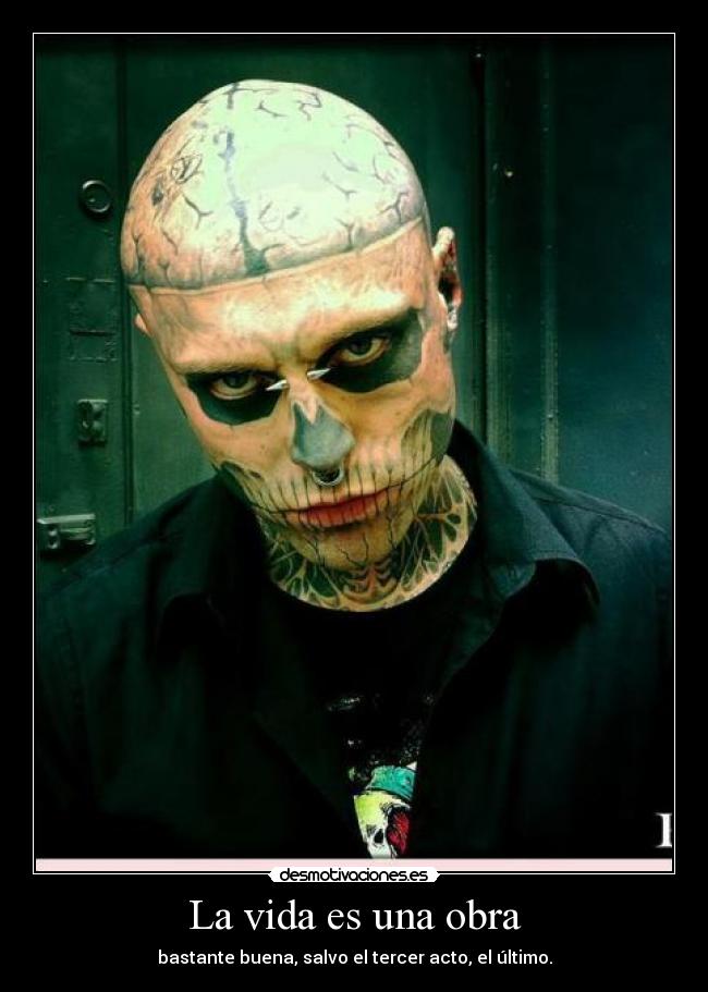 La vida es una obra -