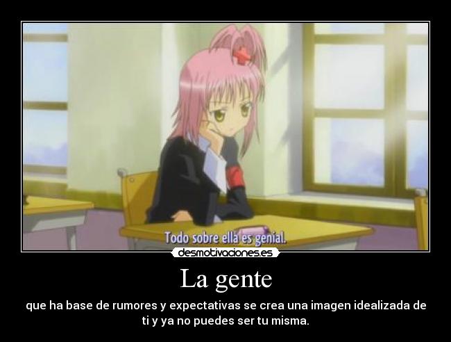 carteles anime manga otaku shugo chara amu hinamori desmotivaciones